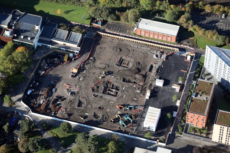 Construction site highlighting common risks covered by Contractors All Risks Insurance